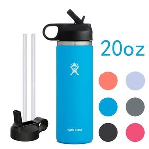 Blue (Pacific) 20 oz HydroFlask.